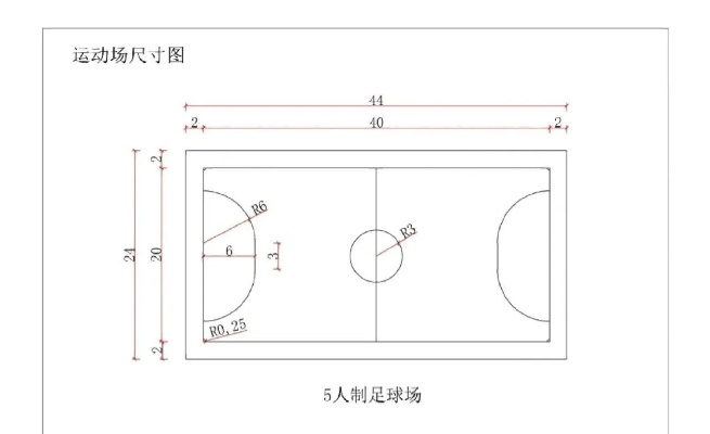 中学足球场地标准尺寸图详解，让你了解一目了然-第3张图片-www.211178.com_果博福布斯